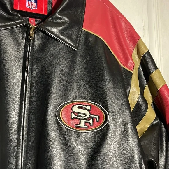 NFL San Francisco 49ers Jacket Size XL G3 G-III RARE YKK